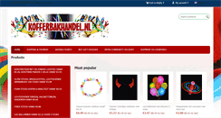 Desktop Screenshot of kofferbakhandel.nl